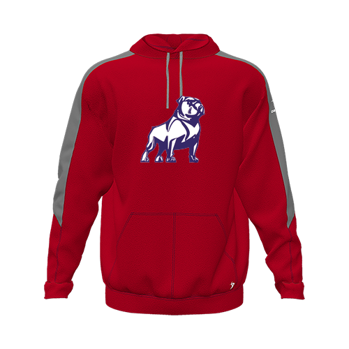 [CUS-DFW-HOOD-FLC-LSL-RED-YXS-LOGO2] Hoodie (Youth XS, Red, Logo 2)