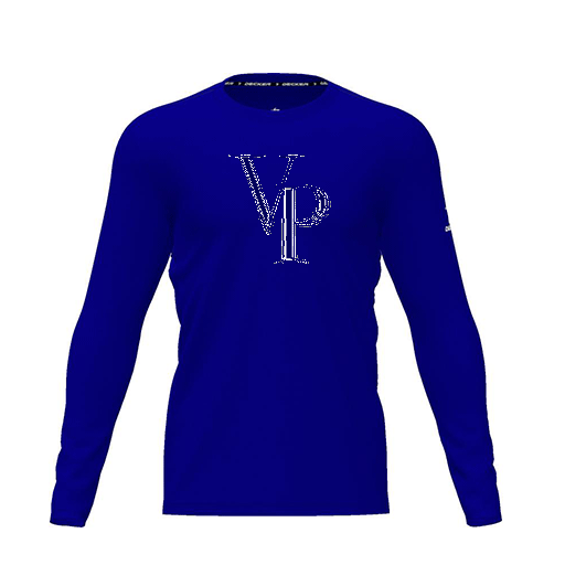 [FTLCDFRY-YXS-LOGO3] Dri Fit Performance T-Shirt (Youth XS, Royal, Logo 3, Long Sleeve)