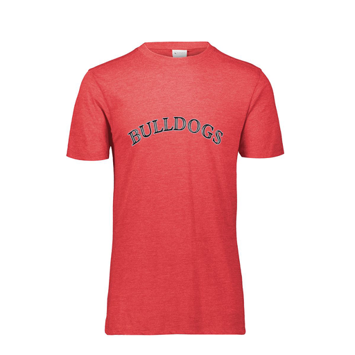 [FTSCUBRD-AS-LOGO1] Decker Men's Tri-Blend T-Shirt - Short Sleeve (Adult S, Red, Logo 1)
