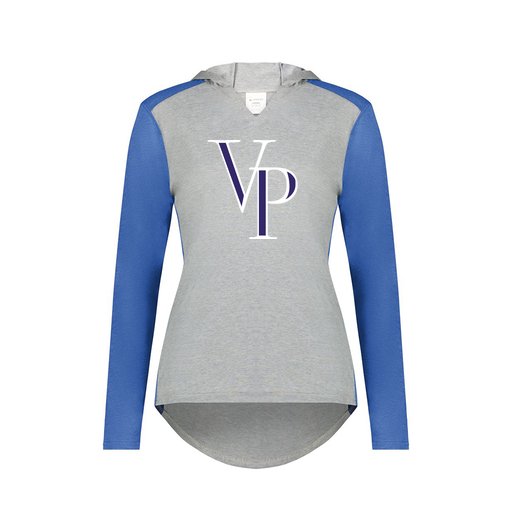 [6902.28V.XS-LOGO3] Ladies Vintage Hoodie (Female Adult XS, Royal, Logo 3)