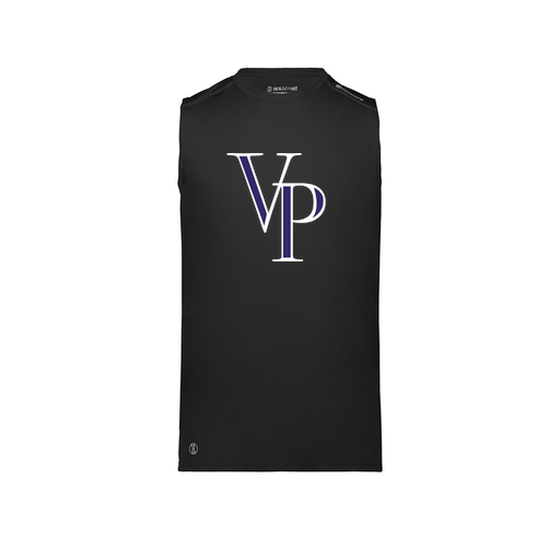 [222593.080.S-LOGO3] Men's CoolDry TankTop (Adult S, Black, Logo 3)