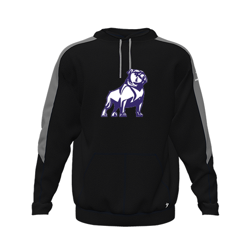 [CUS-DFW-HOOD-FLC-LSL-BLK-YXS-LOGO2] Hoodie (Youth XS, Black, Logo 2)