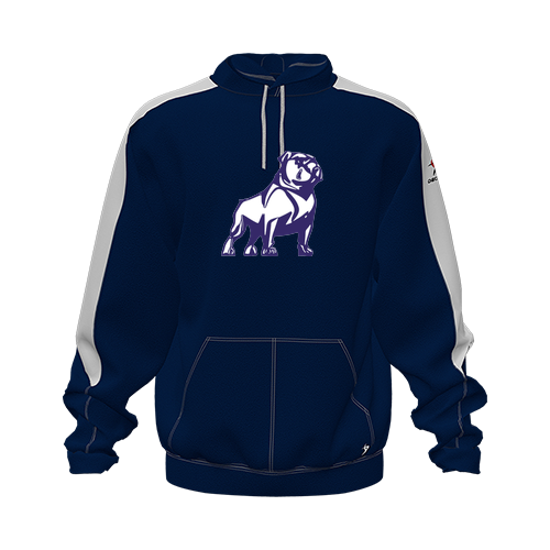 [CUS-DFW-HOOD-FLC-LSL-NVY-YXS-LOGO2] Hoodie (Youth XS, Navy, Logo 2)