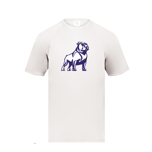[2790.005.S-LOGO2] Men's Smooth Sport T-Shirt (Adult S, White, Logo 2)