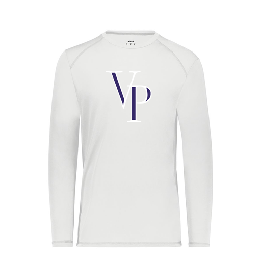 [6845.005.S-LOGO3] Men's SoftTouch Long Sleeve (Adult S, White, Logo 3)