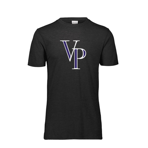 [FTSCUBBK-YS-LOGO3] Decker Youth Tri-Blend T-Shirt - Short Sleeve (Youth S, Black, Logo 3)