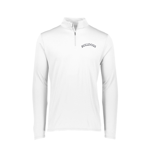 [FTLQFLWH-FAXS-LOGO1] Decker Women's Flex-Lite 1/4 Zip Shirt (Female Adult XS, White, Logo 1)