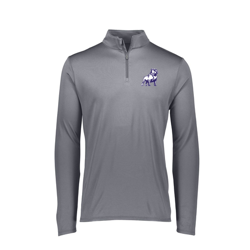 [FTLQFLGY-FAXS-LOGO2] Decker Women's Flex-Lite 1/4 Zip Shirt (Female Adult XS, Gray, Logo 2)