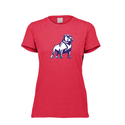 [FTSCUBRD-FAXS-LOGO2] Decker Women's Tri-Blend T-Shirt - Short Sleeve (Female Adult XS, Red, Logo 2)