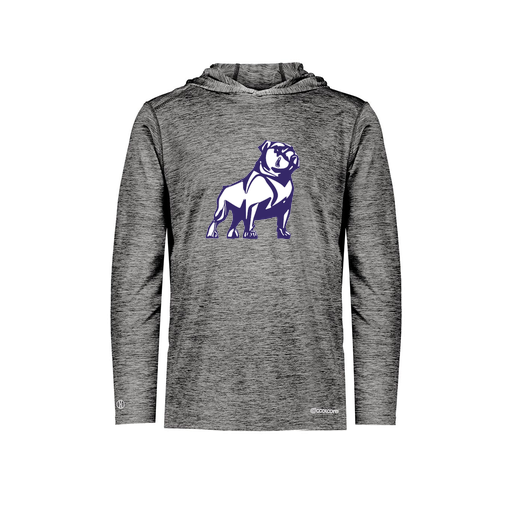 [FOLHCGBK-AS-LOGO2] Decker Men's Charge Hoodie (Adult S, Black, Logo 2)