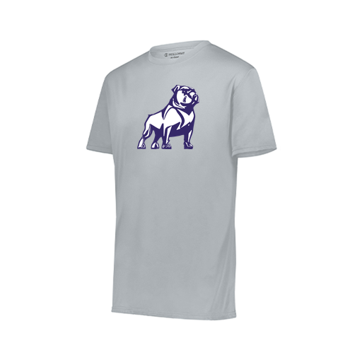 [222818.099.S-LOGO2] Men's Movement Dri Fit Shirt (Adult S, Silver, Logo 2)