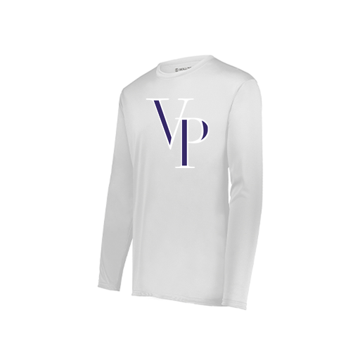 [222822.005.XS-LOGO3] Men's LS Smooth Sport Shirt (Adult XS, White, Logo 3)