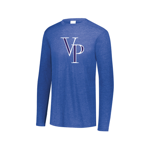 [3075.U55.XS-LOGO3] Men's LS Ultra-blend T-Shirt (Adult XS, Royal, Logo 3)