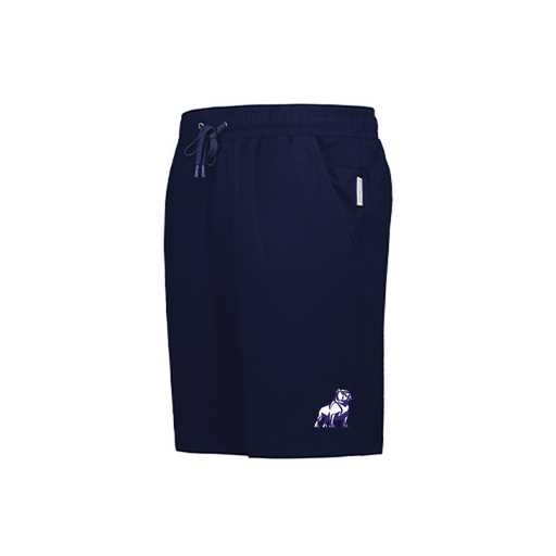 [223504.065.XS-LOGO2] Men's Ventura Soft Knit Shorts (Adult XS, Navy, Logo 2)