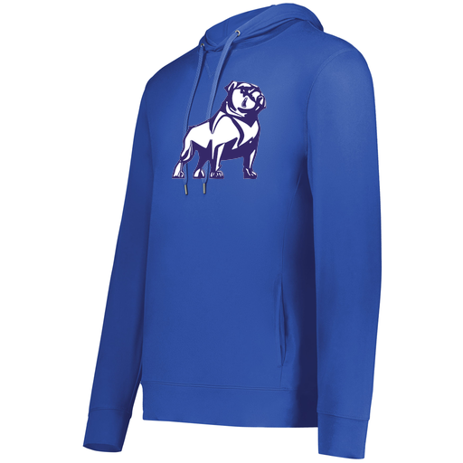 [222698.060.S-LOGO2] YOUTH VENTURA THIN KNIT HOODIE (Youth S, Royal, Logo 2)